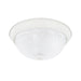 Bates 2-Light Flush Mount in Matte White - Lamps Expo