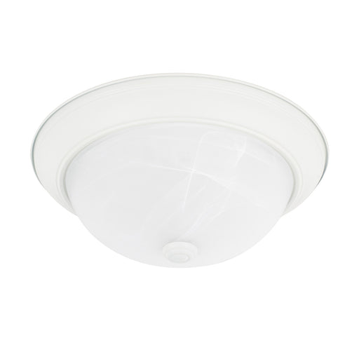 Bates 2-Light Flush Mount in Matte White - Lamps Expo