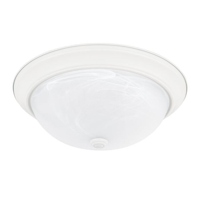 Bates 3-Light Flush Mount in Matte White - Lamps Expo
