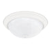 Bates 3-Light Flush Mount in Matte White - Lamps Expo