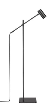 Calumet 1 Light 7" Floor Lamp in Matte Black