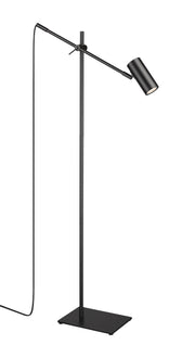 Calumet 1 Light 7" Floor Lamp in Matte Black