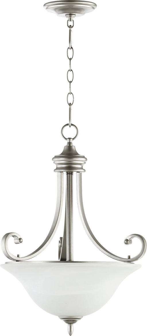 Bryant 3 Light Pendant in Classic Nickel