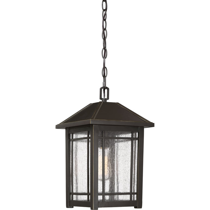 Cedar Point Outdoor Hanging Lantern in Palladian Bronze