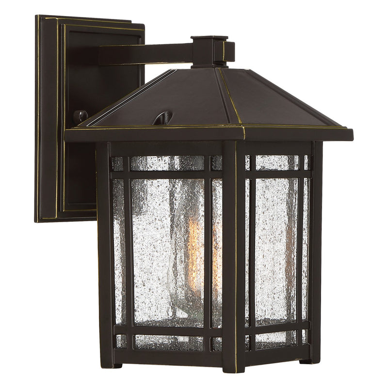 Cedar Point Small Outdoor Wall Lantern in Palladian Bronze