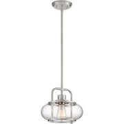 Trilogy 10" Mini Pendant in Brushed Nickel