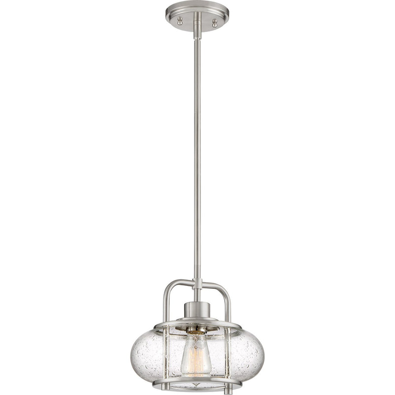 Trilogy 10" Mini Pendant in Brushed Nickel