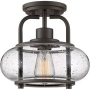 Trilogy 10" Semi-Flush Mount in Old Bronze
