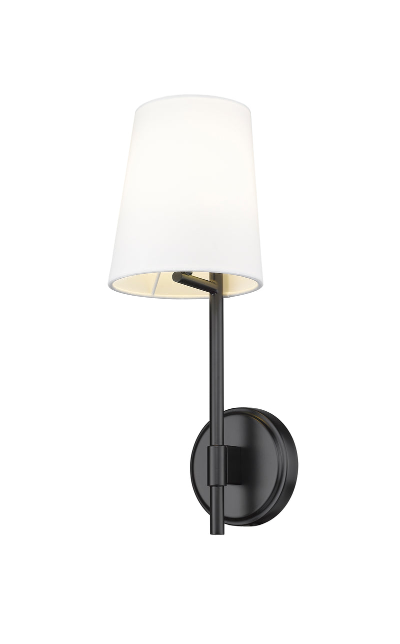 Winward 1 Light 6" Wall Sconce in Matte Black