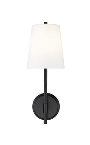 Winward 1 Light 6" Wall Sconce in Matte Black