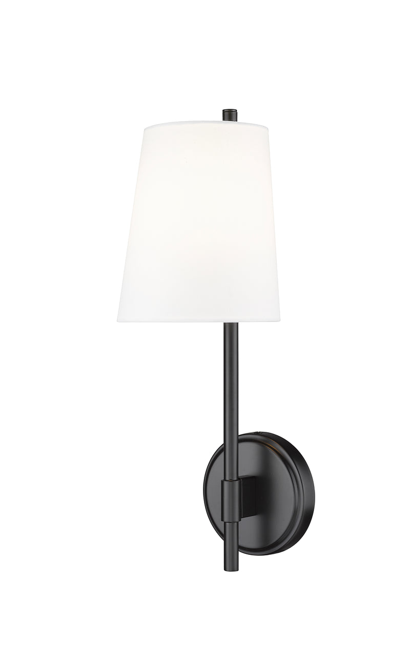 Winward 1 Light 6" Wall Sconce in Matte Black