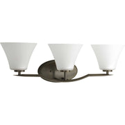 Bravo 3-Light Bath Vanity Light in Antique Bronze