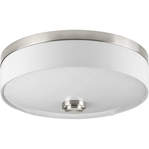 Weaver LED Flush Mount in Brushed Nickel