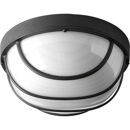 Bulkheads 9.5" LED Outdoor Wall / Ceiling Light P3650 in Black