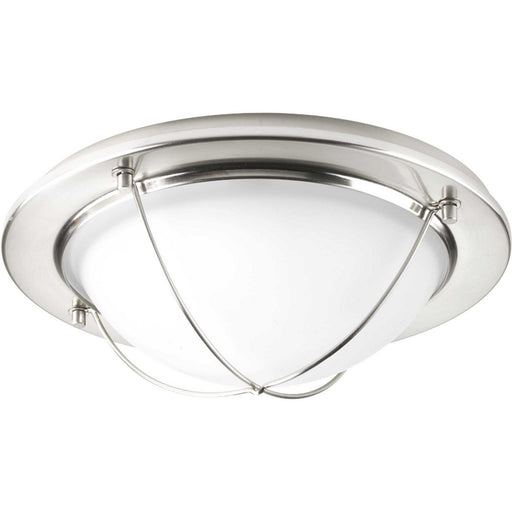 Portal Led LED Flush Mount in Brushed Nickel