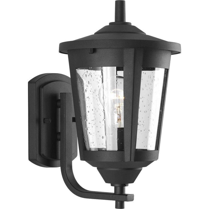 East Haven Medium Outdoor Wall Lantern in Black
