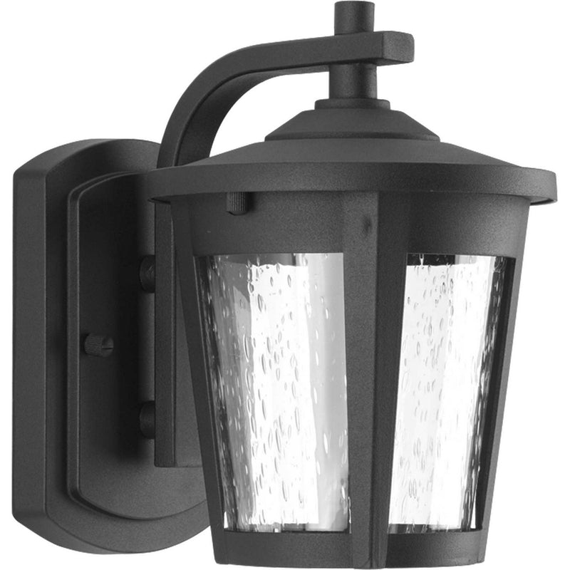 East Haven Small LED Outdoor Wall Lantern in Black