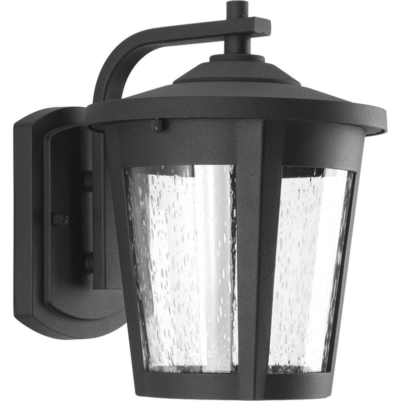 East Haven Medium LED Outdoor Wall Lantern in Black