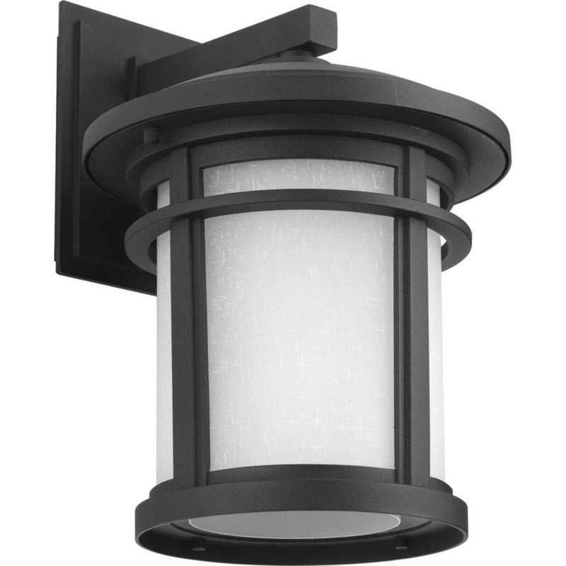 Wish Small Outdoor Wall Lantern in Black