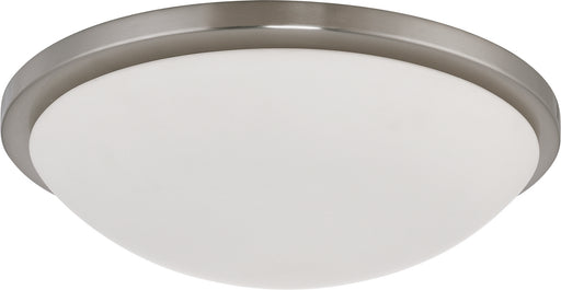 Led Button Bn 17" Flush in Brushed Nickel
