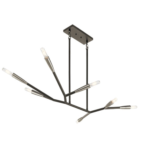 Branches 7-Light Chandelier in Black