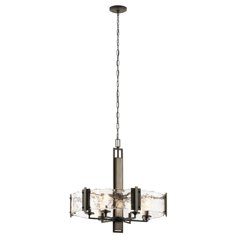 Aberdeen 6-Light Chandelier in Olde Bronze