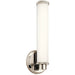 Indeco Wall Sconce 15 Inch LED in Polished Nickel