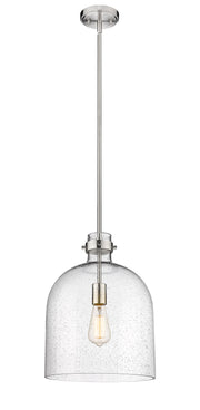 Pearson 1 Light Pendant, 16-16.5" Tall in Brushed Nickel