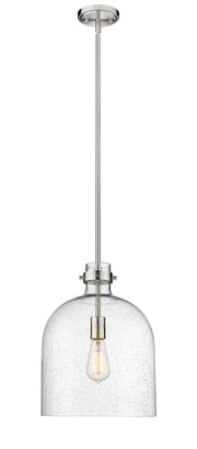 Pearson 1 Light Pendant, 16-16.5" Tall in Brushed Nickel