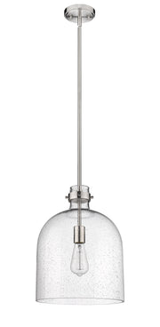 Pearson 1 Light Pendant, 16-16.5" Tall in Brushed Nickel
