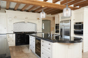 Pearson 1 Light Pendant, 16-16.5" Tall in Polished Nickel in a room setting