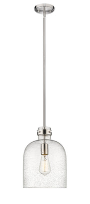 Pearson 1 Light Pendant, 13-13.5" Tall in Brushed Nickel