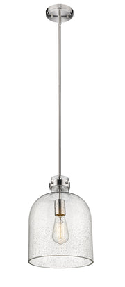 Pearson 1 Light Pendant, 13-13.5" Tall in Brushed Nickel