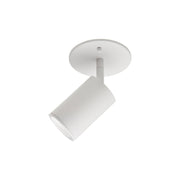 Barclay 3" Semi-Flush Mount in White