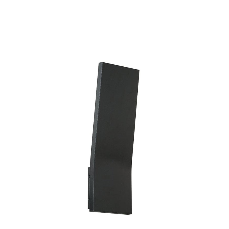 Blade 16" Outdoor Wall Sconce in Black