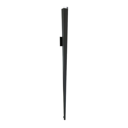 Staff 70" Outdoor Wall Sconce in Black