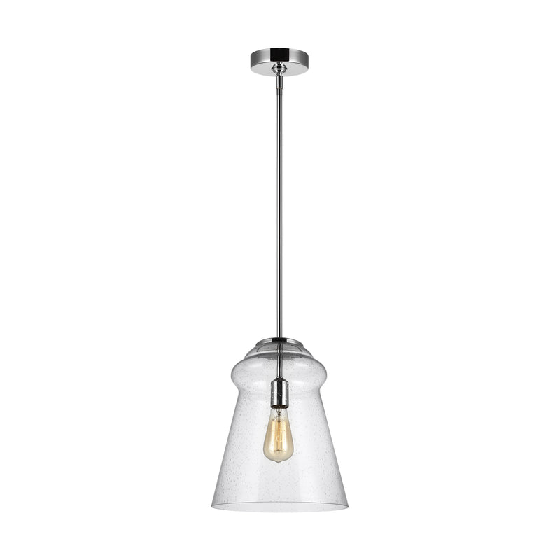 Loras One Light Pendant in Chrome