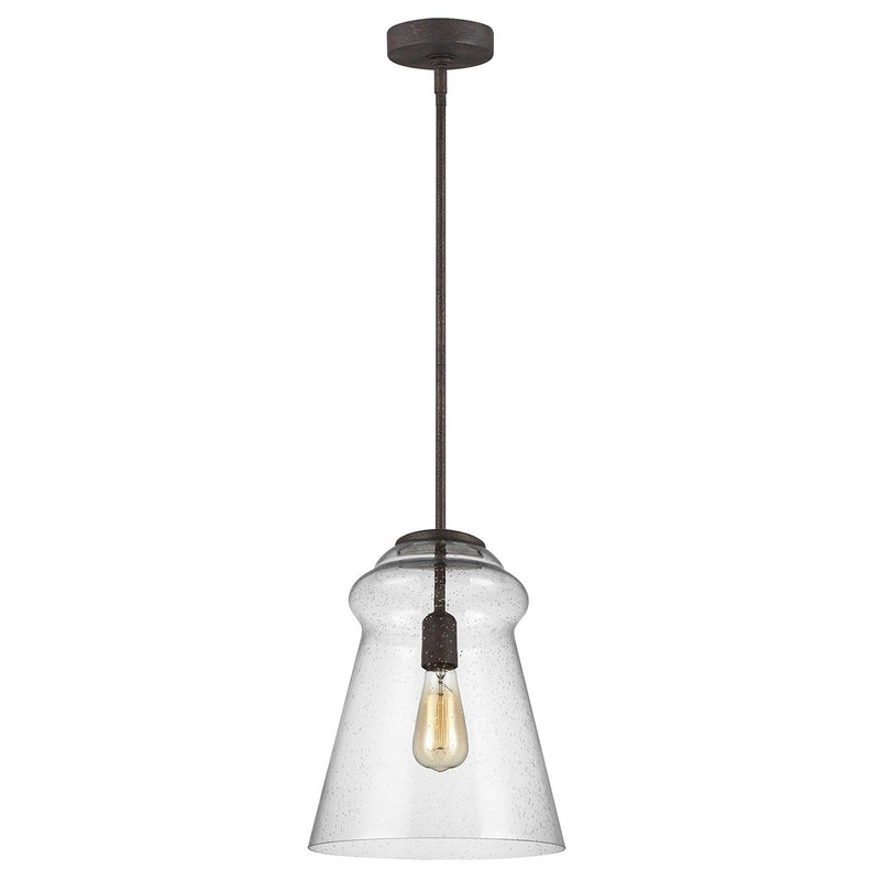 Loras Pendant in Dark Weathered Iron