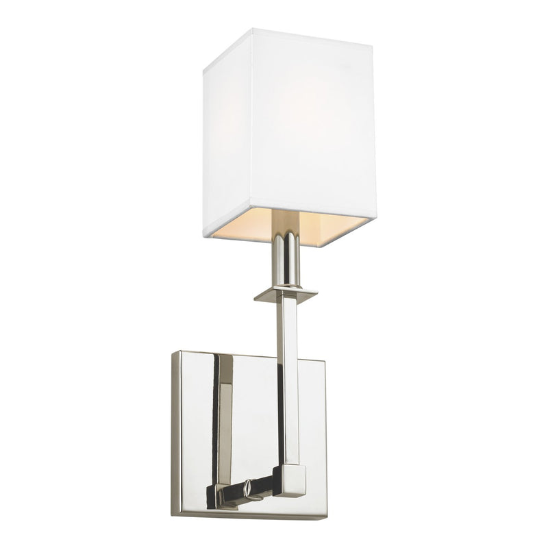 Quinn Wall Sconce in Polished Nickel