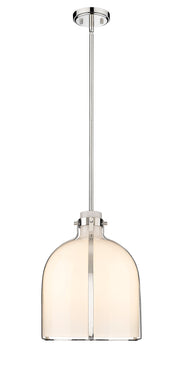Pearson 1 Light Pendant, 16-16.5" Tall in Polished Nickel