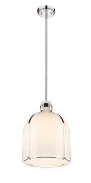 Pearson 1 Light Pendant, 16-16.5" Tall in Polished Nickel