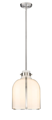 Pearson 1 Light Pendant, 13-13.5" Tall in Brushed Nickel