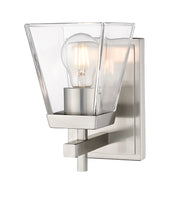 Lauren 1 Light 5" Wall Sconce in Brushed Nickel