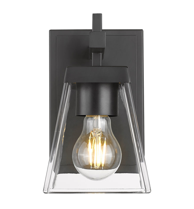 Lauren 1 Light 5" Wall Sconce in Matte Black