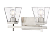 Lauren 2 Light 16" Vanity in Brushed Nickel