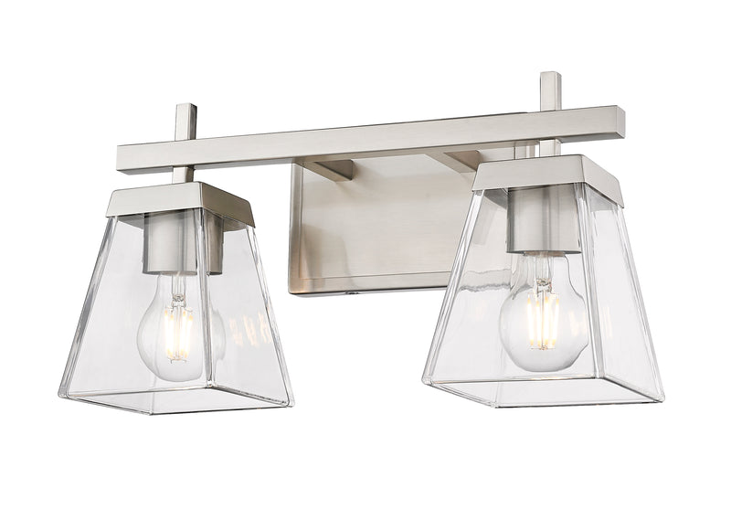 Lauren 2 Light 16" Vanity in Brushed Nickel