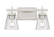 Lauren 2 Light 16" Vanity in Brushed Nickel