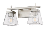 Lauren 2 Light 16" Vanity in Brushed Nickel