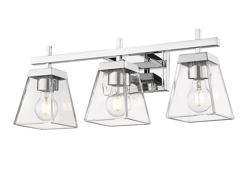 Lauren 3 Light 22" Vanity in Chrome
