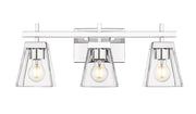 Lauren 3 Light 22" Vanity in Chrome